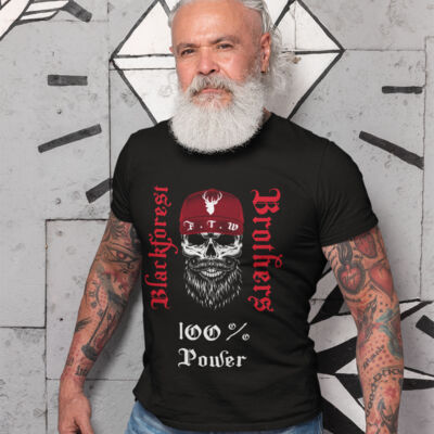 Rundhals Shirt - Old Brother -  100% Thumbnail