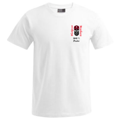 Rundhals Shirt - mit Rückendruck - Old Brother -  100%  Thumbnail