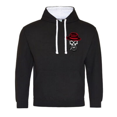 Hoodie - Kapuzenpullover mit Rückendruck - Old Brother with Cigarette Thumbnail