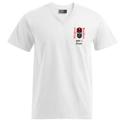 	V - Neck Shirt mit Rückendruck - Old Brother  100% Miniaturansicht