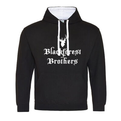  Hoodie - Kapuzenpullover - Hirsch - Schriftzug Thumbnail