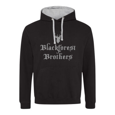  Hoodie - Kapuzenpullover - Hirsch - Schriftzug Thumbnail