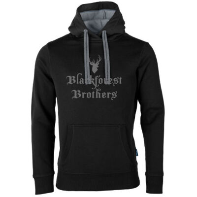 DE LUXE - Sweat Hoodie - Hirsch  Schriftzug  Thumbnail