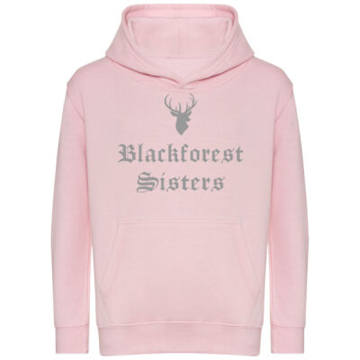 Kids´ Organic Hoodie - BfS - Hirsch Schriftzug Thumbnail