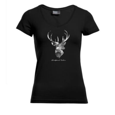 V - Neck Shirt - Slim Fit - <bis 3XL - dark deer Thumbnail