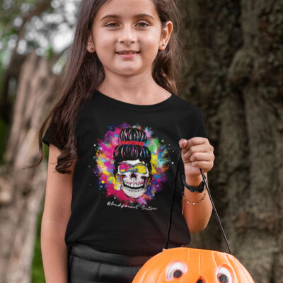 Kids up to date - GIRLS - T-Shirt -  Colored Splash - Old Sister Thumbnail