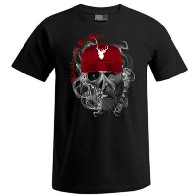 Rundhals - Shirt - Viking mit Mütze  Thumbnail