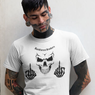 Rundhals - Shirt - Fuck you - Thumbnail