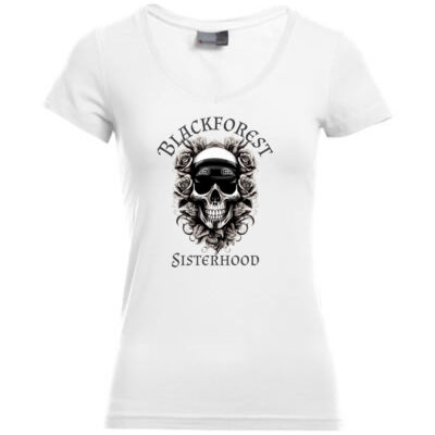 V - Neck  Shirt - Slim Fit - bis 3XL - Blackforest Sisterhood Thumbnail