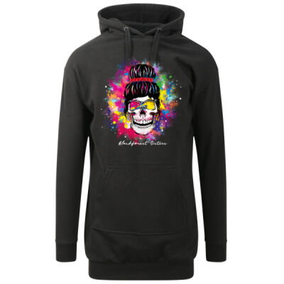 Hoodie Dress - long - color Splash Old Sister Thumbnail