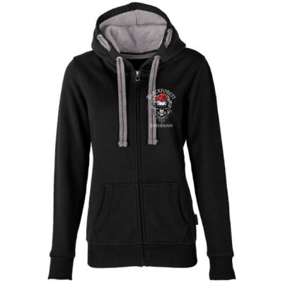  Luxury - Slim Fit - Zipper - mit Rückendruck - Blackforest Sisterhood  Red Rose Thumbnail