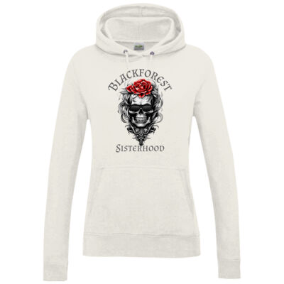 Women´s College Hoodie - Blackforest Sisterhood Red Rose Miniaturansicht