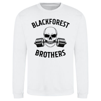 Männer Sweatshirt - Skull mit Hantel Thumbnail