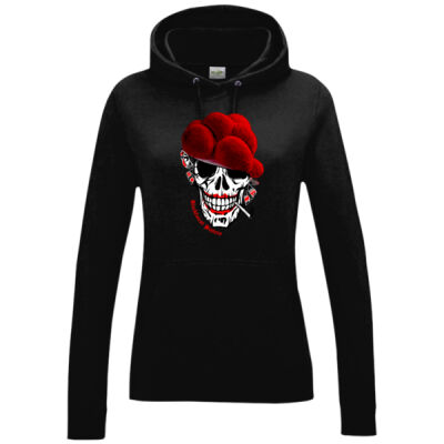 Women´s College Hoodie - old Sister with Cigarette Miniaturansicht