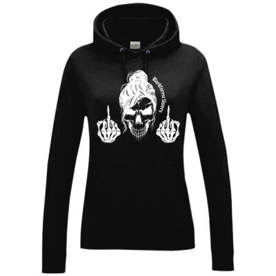 Women´s College Hoodie - Fuck You - Miniaturansicht