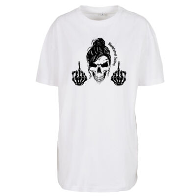 Ladies´ Oversized Boyfriend Tee - bis 5 XL - Fuck You Thumbnail