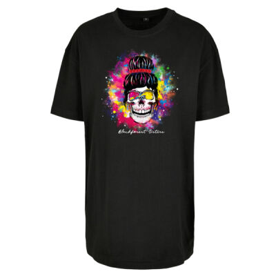 Ladies´ Oversized Boyfriend Tee - bis 5XL - Color Splash Old Sister Thumbnail