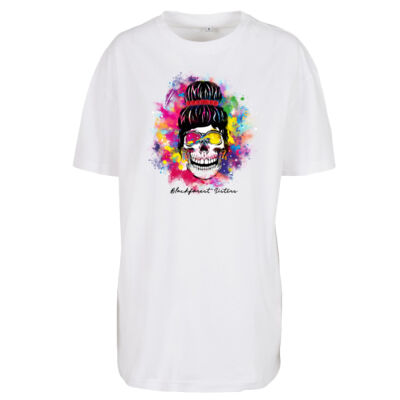 Ladies´ Oversized Boyfriend Tee - bis 5XL - Color Splash Old Sister Thumbnail