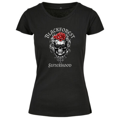 Rundhals Shirt - bis 5XL - Sisterhood Red Rose - Thumbnail