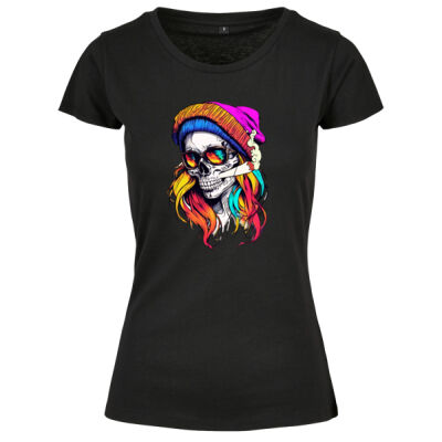Rundhals Shirt - bis 5XL -  High Skull 11 - Thumbnail