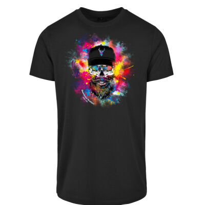   Rundhals Shirt - bis 5XL - color splash - Old Brother - Thumbnail