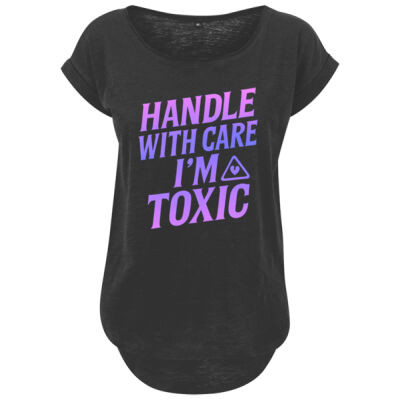 Ladies´ Long Slub Tee - bis 5XL - Toxic Woman - Thumbnail
