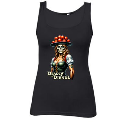 Tank Top - Shirt - SLIM  -  Deadly in Dirndl - Miniaturansicht