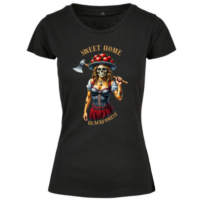   Rundhals Shirt - bis 5XL -  Sweet but Psycho – Schwarzwald Edition 💀🪓 Miniaturansicht