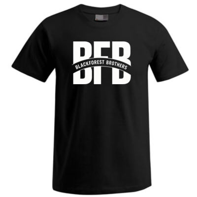   Rundhals Shirt - bis 5XL - BFB Black Label - Miniaturansicht
