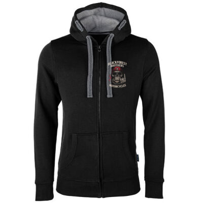Zipper - Hoodie - DE LUXE - mit großem Rückendruck - Hellbound Brothers - Miniaturansicht