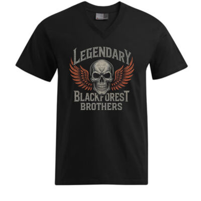 V - Neck Shirt - LEGENDARY BLACKFOREST BROTHERS - Miniaturansicht