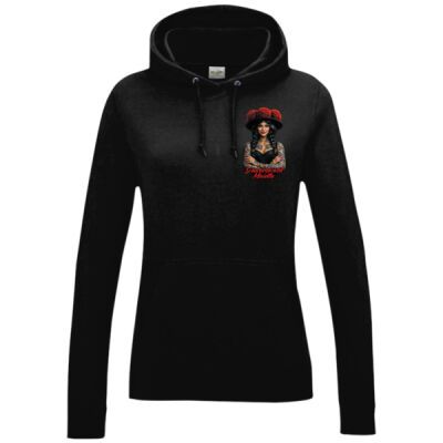 Women´s College Hoodie mit großem Rückendruck - SCHWARZWALDIKONE - Miniaturansicht