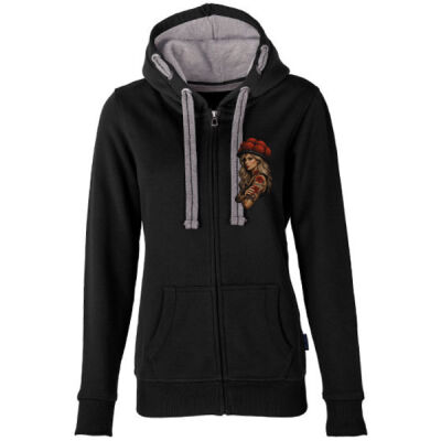 Luxury - Slim Fit - Zipper - mit großem Rückendruck - Wilde Rose vom Schwarzwald - Miniaturansicht